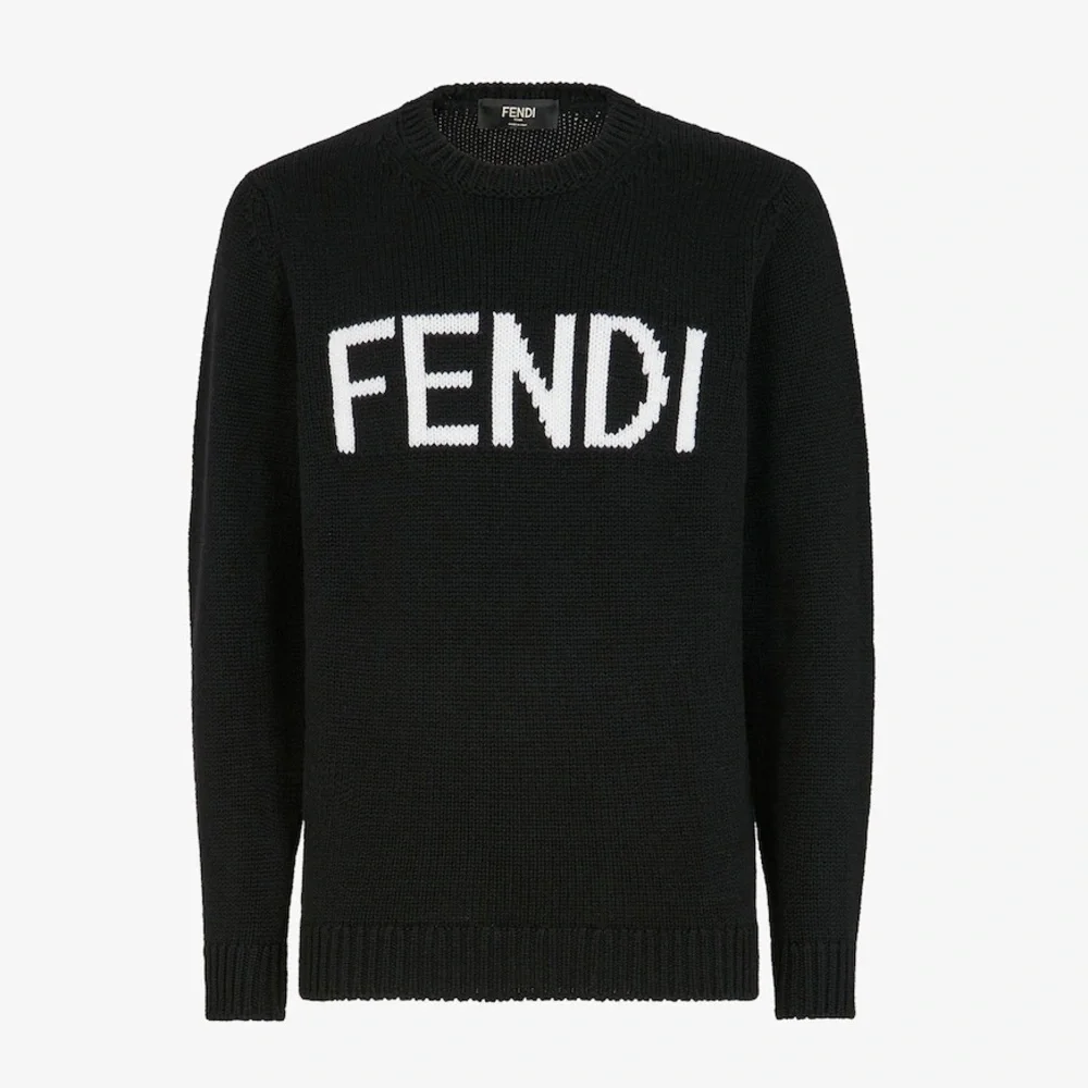 FENDI Black Wool Sweater - Picture 1 of 11